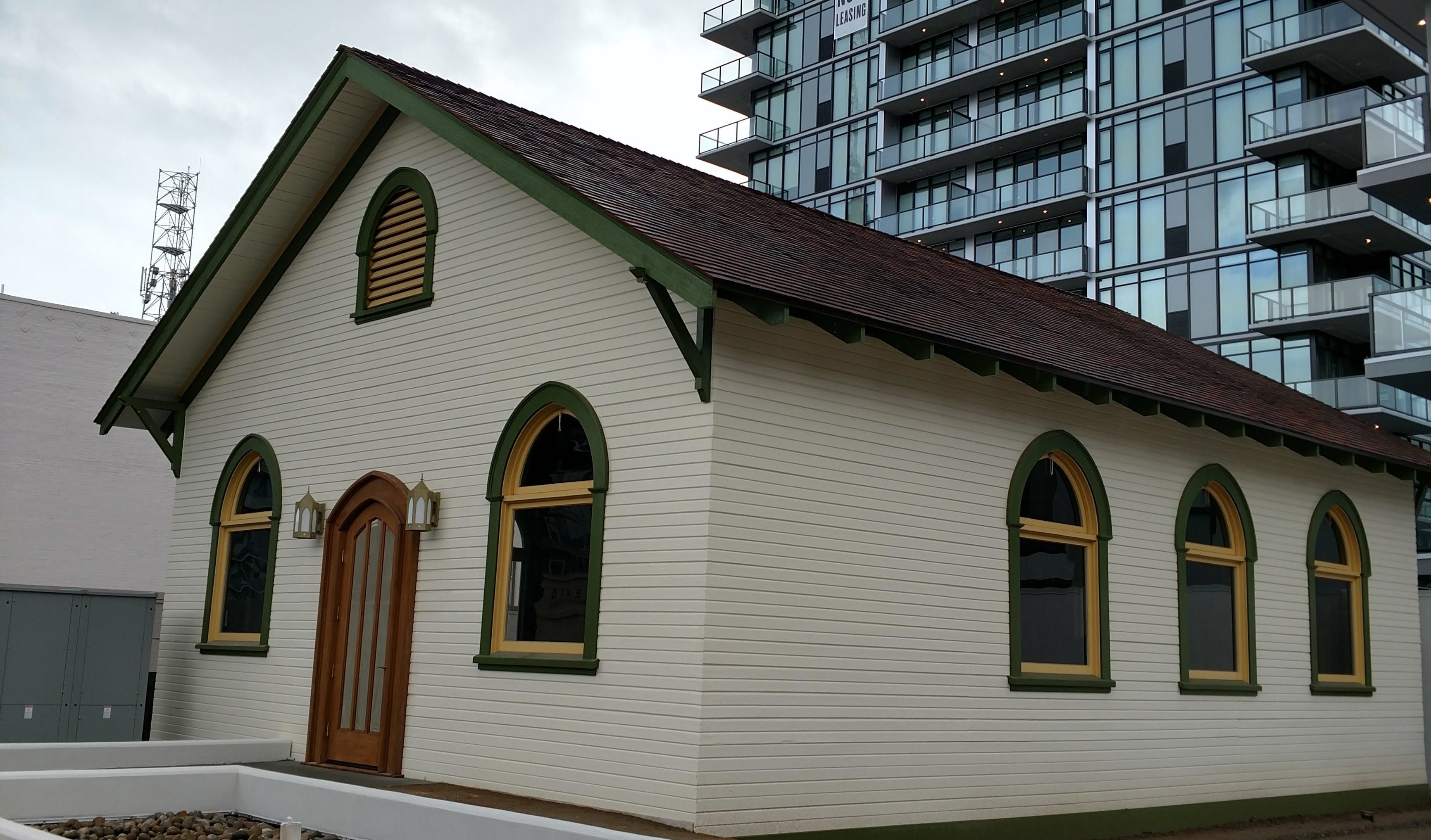 Downtown Church Moved 100 Ft., Gets Amazing Restoration