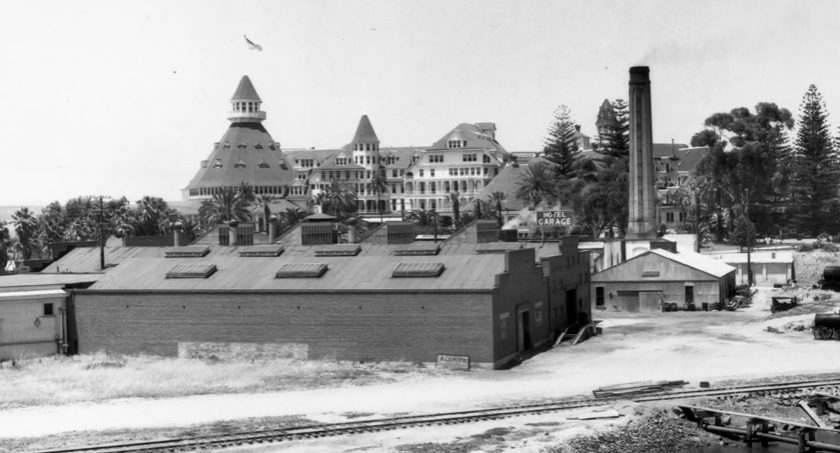 Hotel Del Coronado historic restoration — turreted beachfront hotel